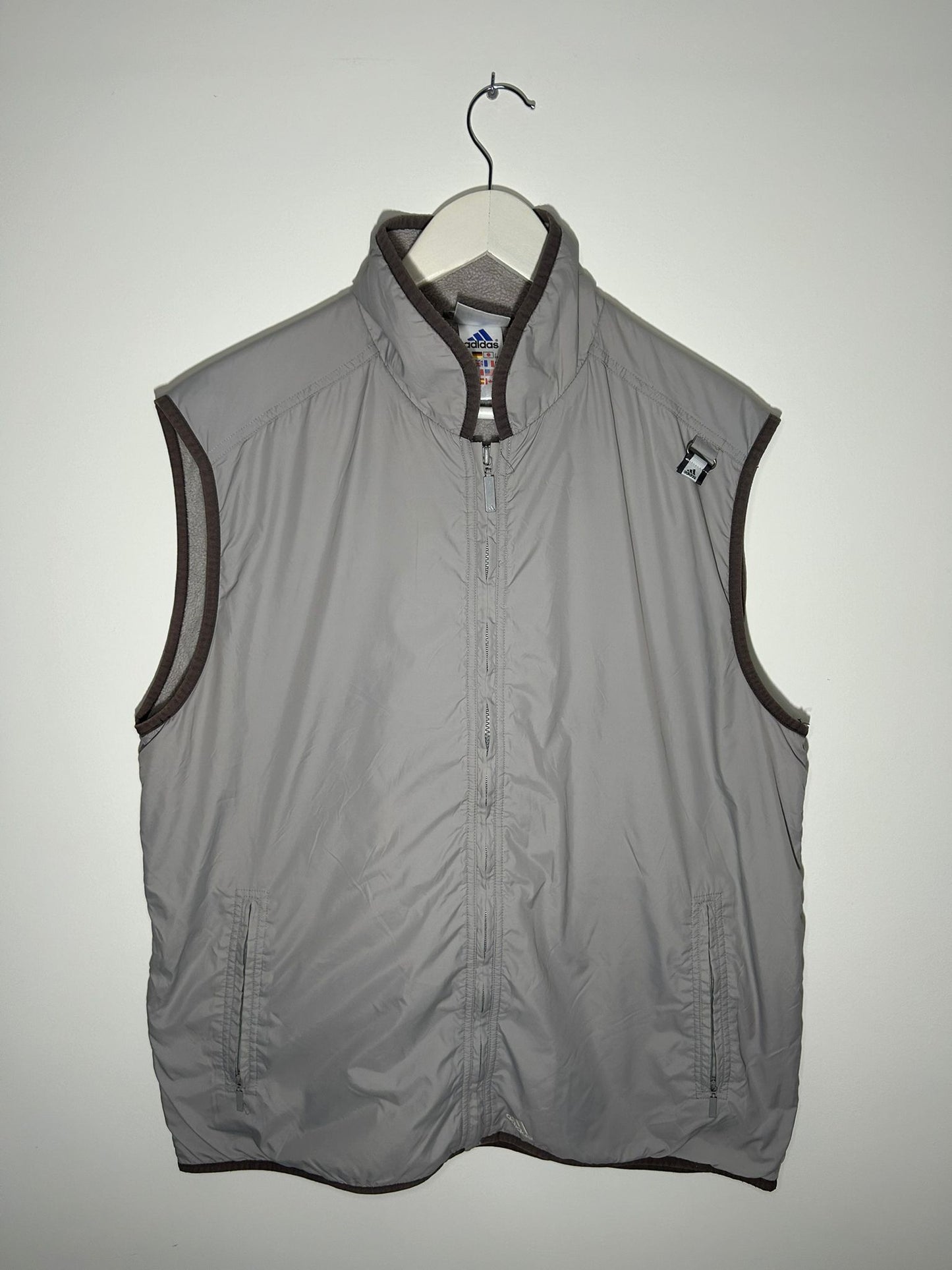 Adidas Vest Full Grey