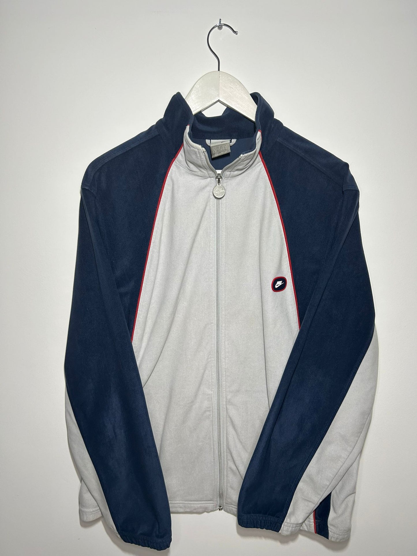 Nike Track Jacket grey and navy blue